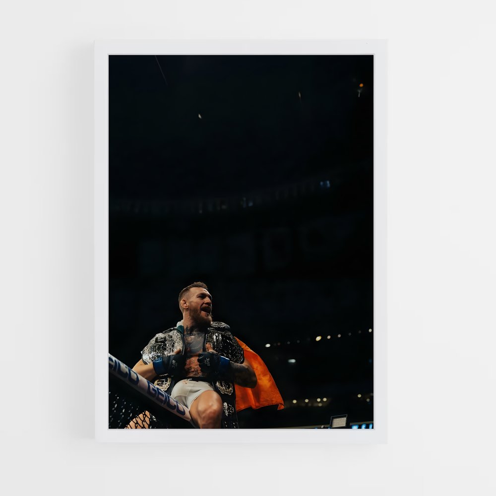 Poster Conor Mcgregor Mma Édition chic (vue 3)